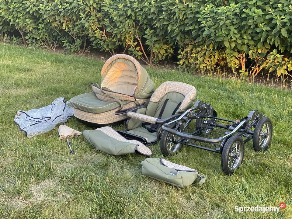 Wózek dziecięcy Roan Marita 2w1 oliwkowy wygodny Warzymice sprzedam
