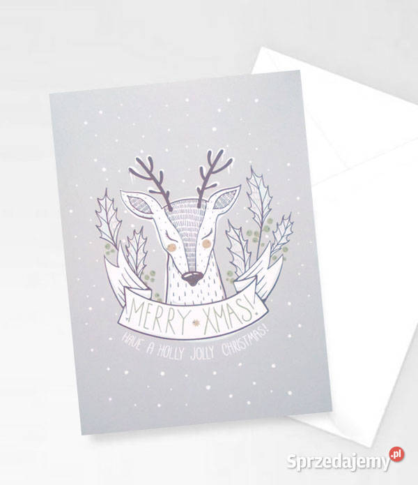 nowoczesne kartki świąteczne Boże Narodzenie mazowieckie