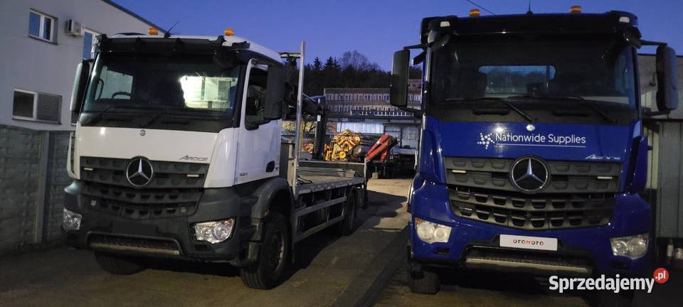 Mercedes AROCS 1824 HDS HMF 1420 K2 Radiowy Łańcut