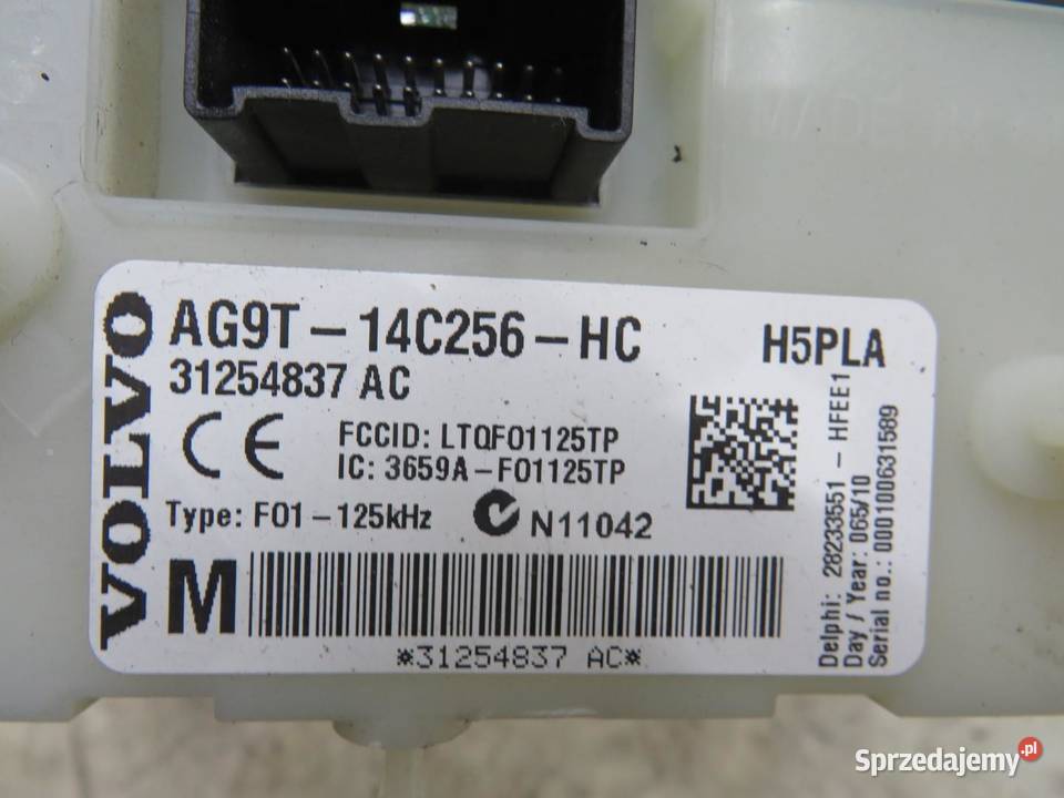 MODUŁ CEM VOLVO XC60 AG9T14C256HC 31254837 AC sprzedam