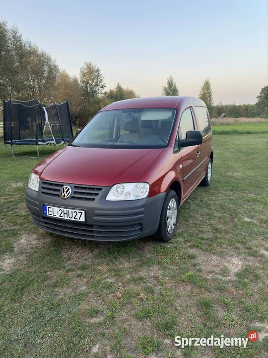 VW CADDY 16 BEN Model 2009 ZAREJESTROWANY Samochody osobowe Płońsk