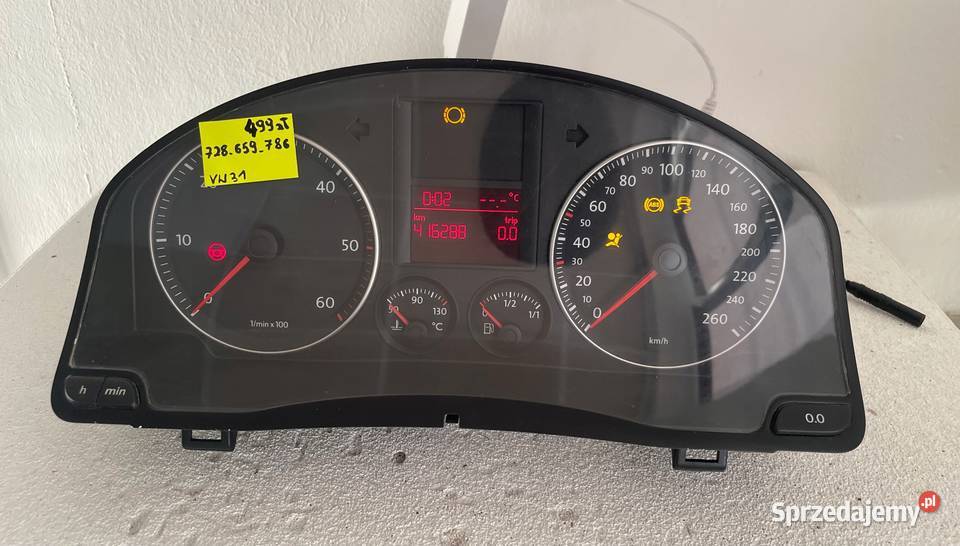 LICZNIK ZEGAR VW GOLF V PLUS 1K0920851B ŁADNY mazowieckie Warszawa