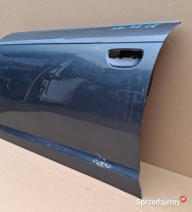 AUDI A6 C6 DRZWI LEWY PRZÓD LEWE PRZEDNIE Bieleń