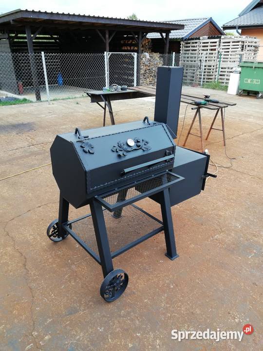 Grill BBQ Smoker Wędzarnia Blacha 4 mm