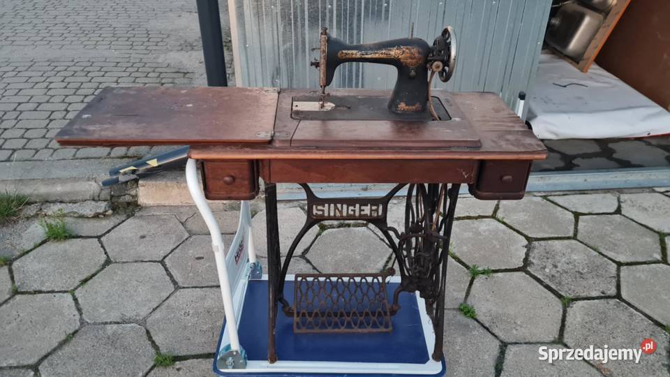 Maszyna do szycia singer 110 lat Rotak Polska Antyki Modzele-Skudosze