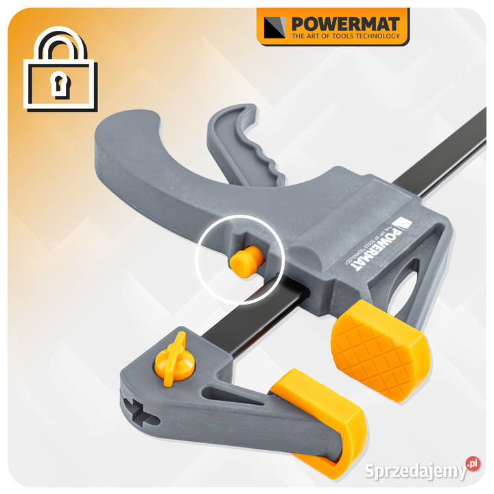 ścisk stolarski zacisk dźwigniowy 250x60mm Katowice sprzedam