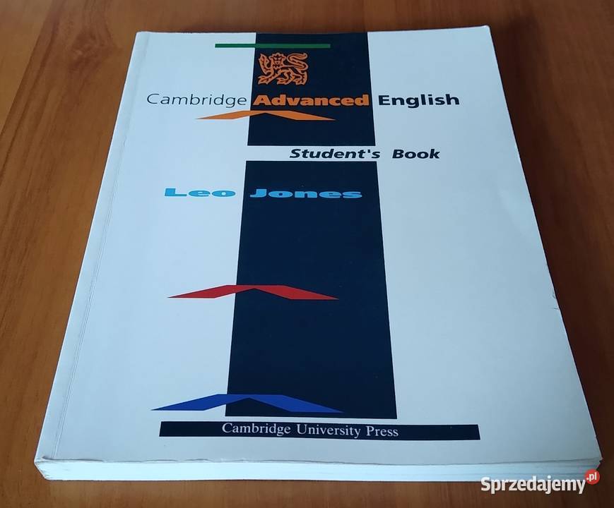 Cambridge Advanced English students book Jones Gdańsk
