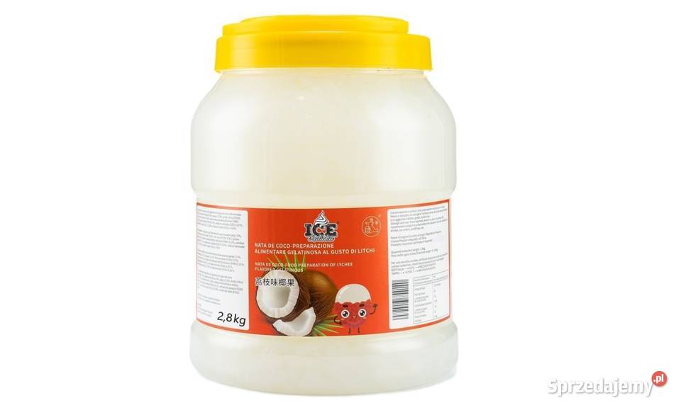 Żelki do Bubble Tea LICZI 28 Nata de coco kulki sprzedam