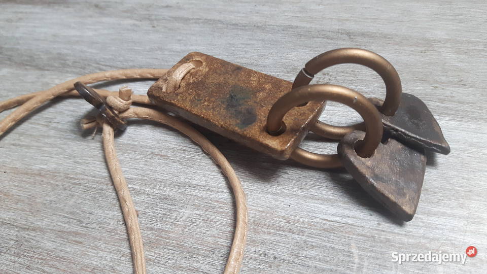Naszyjnik ceramiczny ręcznie wykonany sprzedam