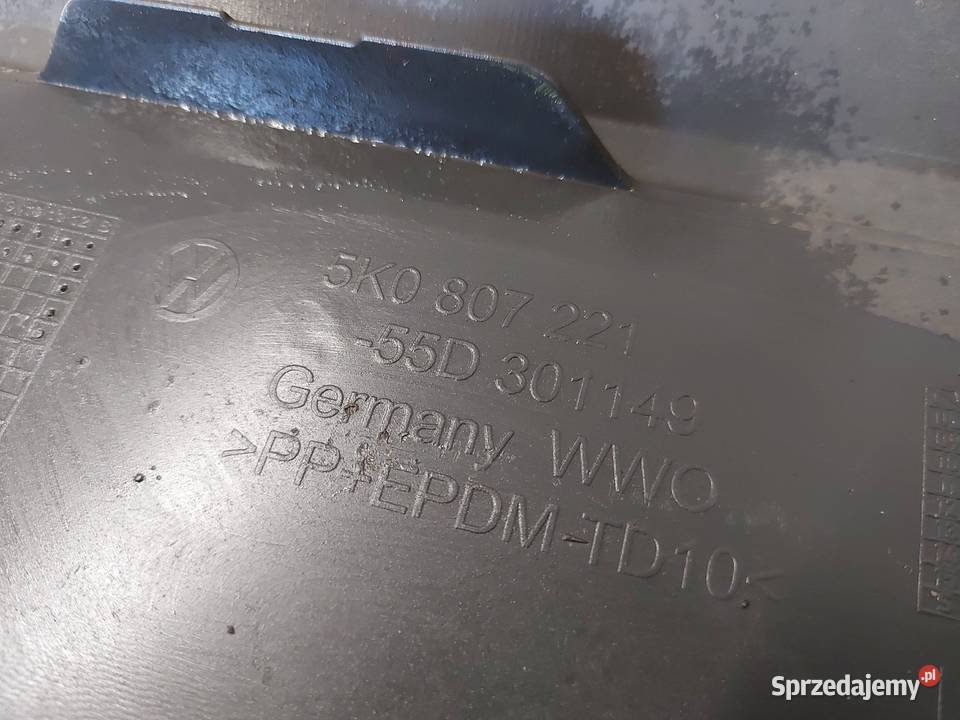 VW GOLF VI 5K0807221 zderzak przód osobowe Zderzaki Kielce