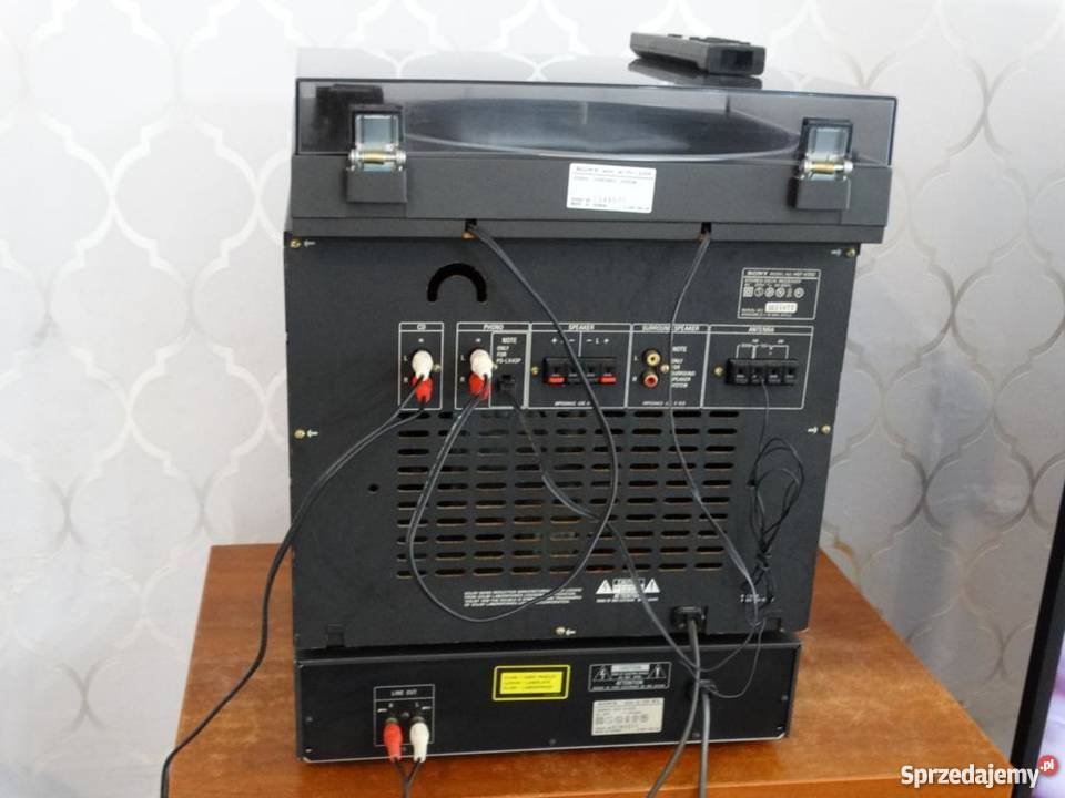 Wieża Sony gramofon pilot mocna i sprawna Jasło