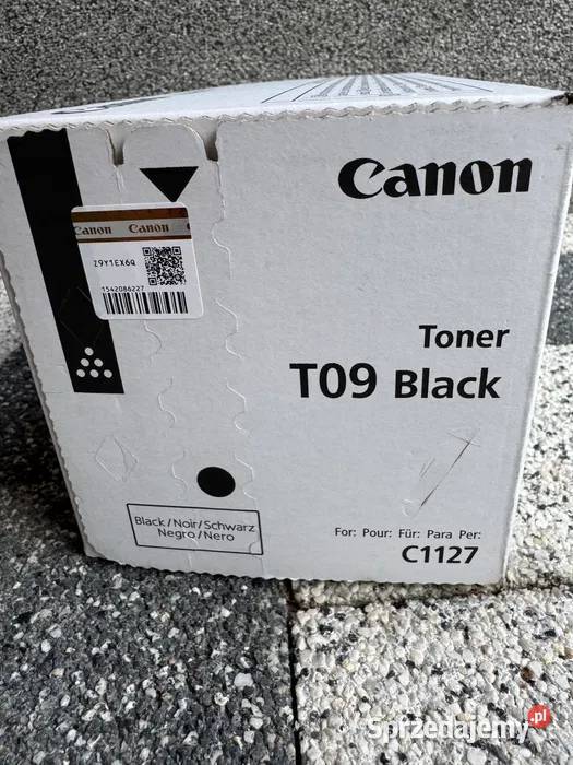 Toner Canon T09 czarny C1127 oryginalny nowy Komputery i Akcesoria Żary