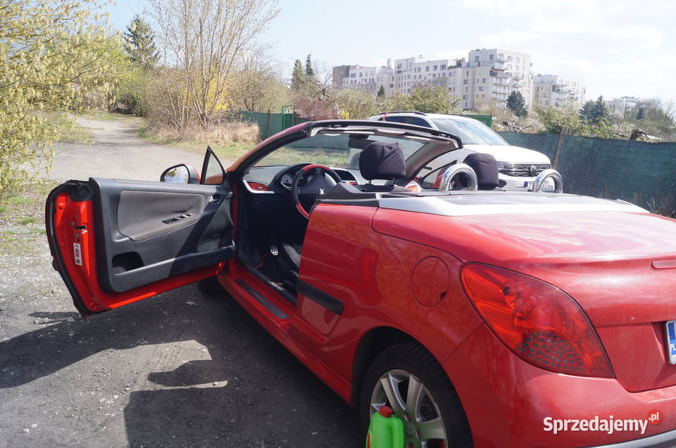 SPRZEDAM SAMOCHÓD KABRIOLET PEUGEOT 207 CC Rok produkcji 2008 Szczecin sprzedam