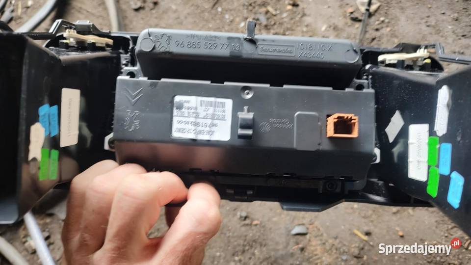 Ramka wyświetlacza kratki nawiewu panel klimy