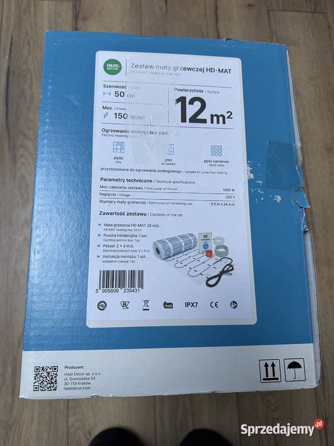 Mata grzewcza pod płytki Tarnów