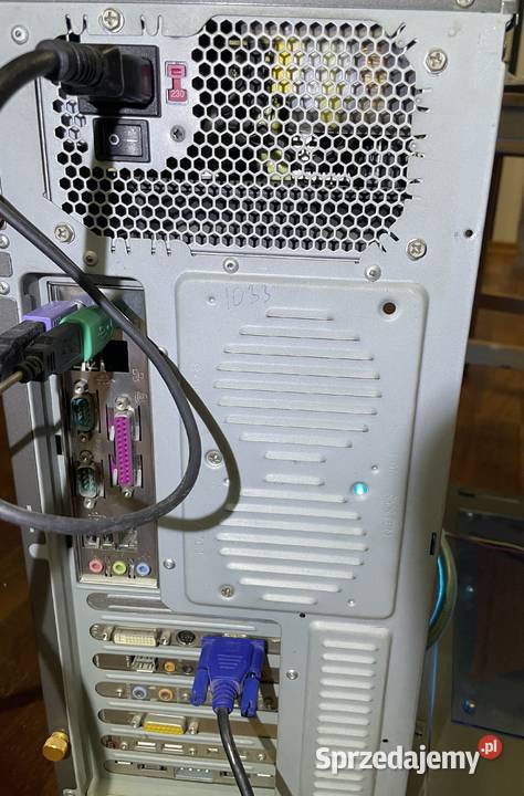 PC Retro Gigabyte Titan GA8PENXP Radeon X800 Pozostałe Łódź