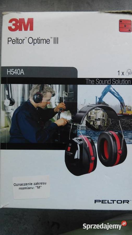 Nauszniki ochronniki słuchu 3M OPTIME III Koszalin