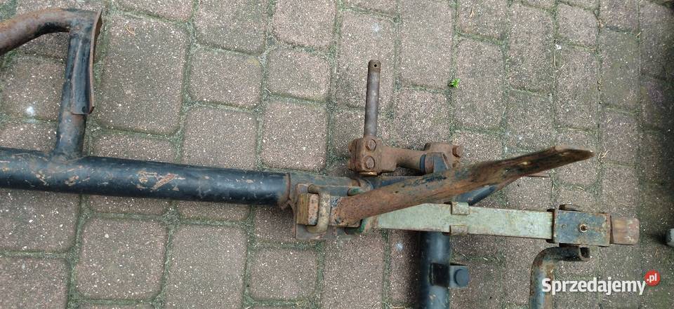 Rama kosza bocznego K750 pierwszy model