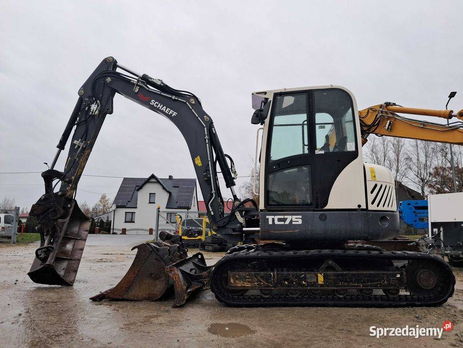 Minikoparka SCHAEFF TEREX TC 75 17r 75T volvo dolnośląskie Sułów