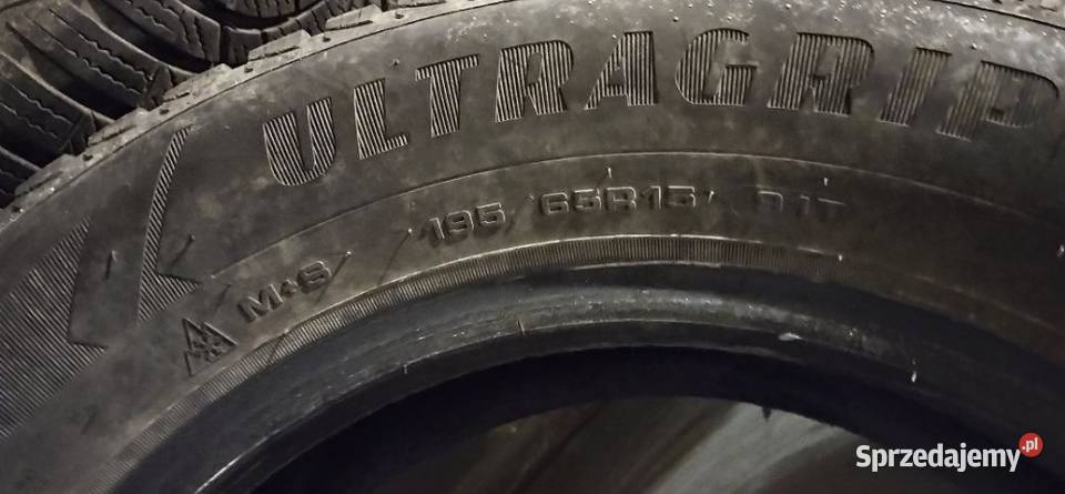 Opony zimowe 19565R15 łódzkie Łódź sprzedam