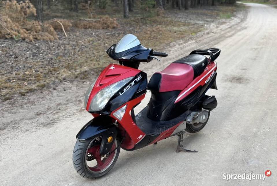 Duży Skuter motorower Leone Surazo 2T 49cm3 Białobłoty sprzedam