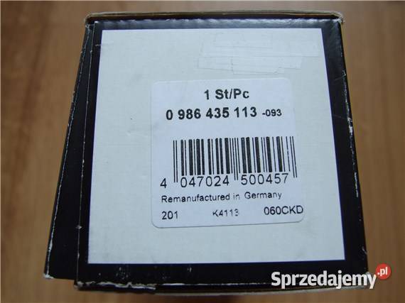 Końcówka wtrysku 0986435113 BOSCH Mercedesbenz dostawcze Cieszyn sprzedam