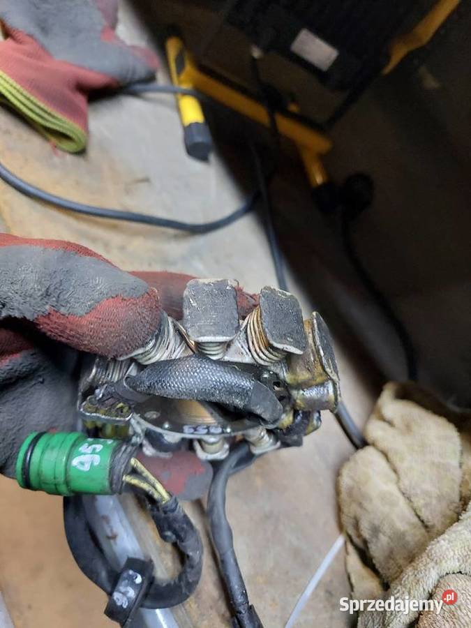 Rotax 593 iskrownik stojan alternator rotax 600 Jelenia Góra