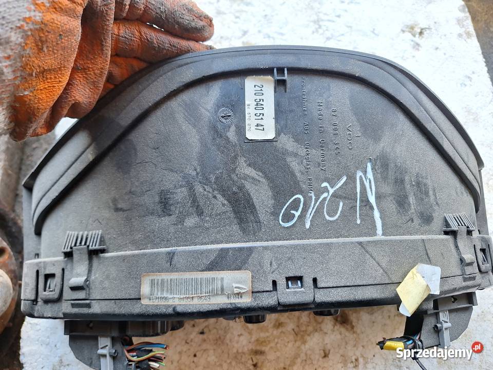 Licznik Zegar Mercedes W210 Okular osobowe Wisznice