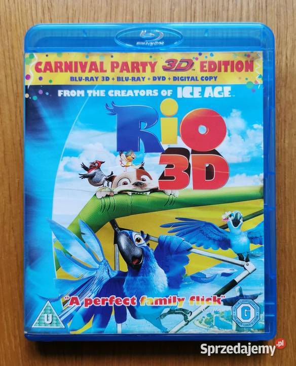 Rio 3D Carnival Party Edition Bluray En 2011 Parzęczew