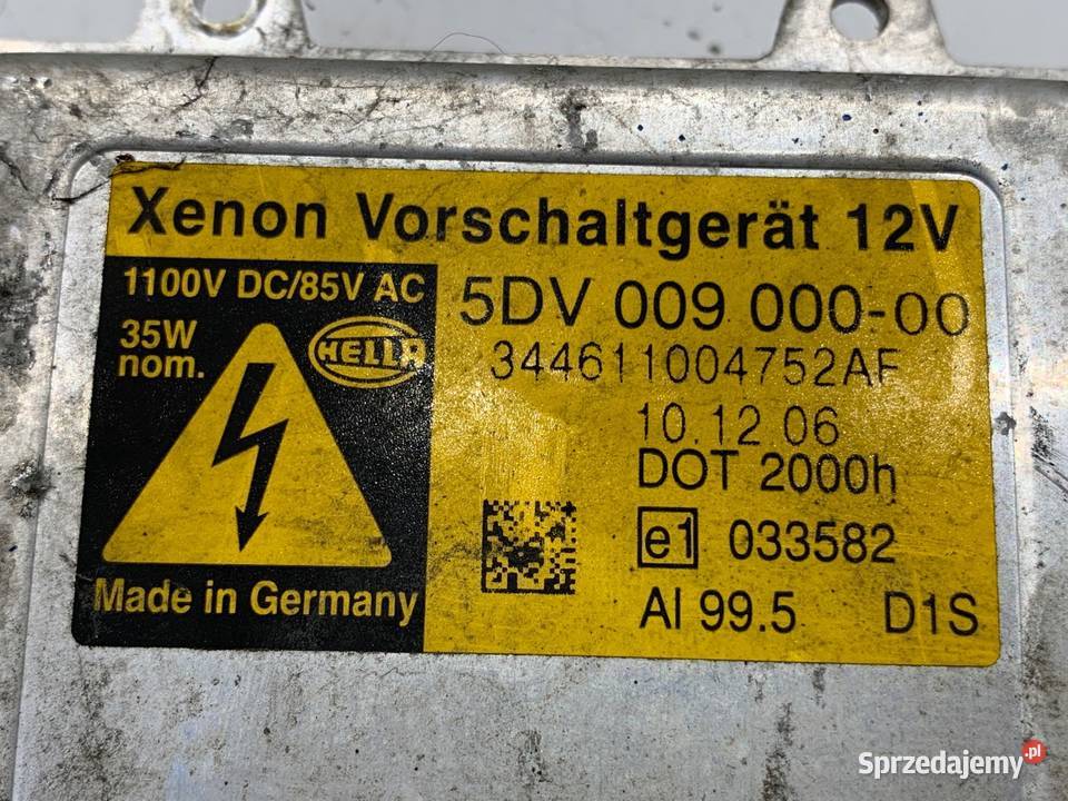 PRZETWORNICA XENON CITROEN C4 PICASSO I