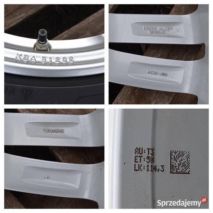 Felgi Koła Aluminiowe 22550R18 MICHELIN 75mm Samochodowe Legnica