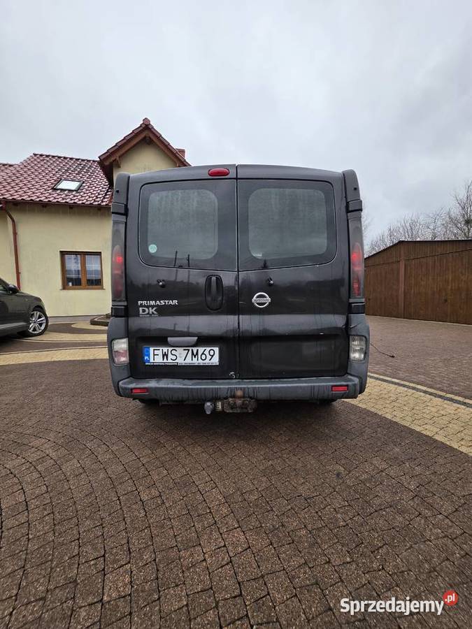 Nissan primastar 19dci 101 2004 sprawny gotowy 1870cm3 Sława