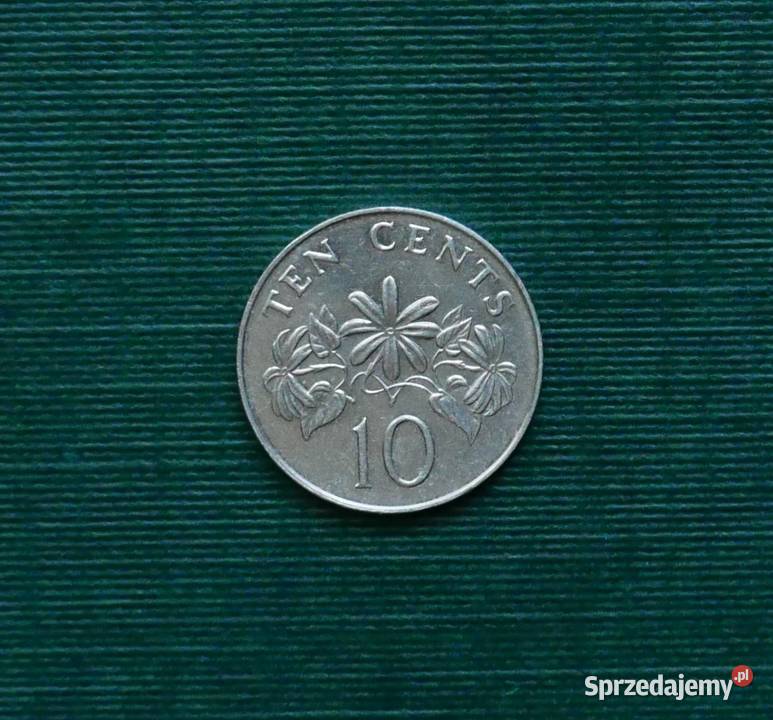 SINGAPUR 10 centów 1986r Numizmatyka Gliwice sprzedam