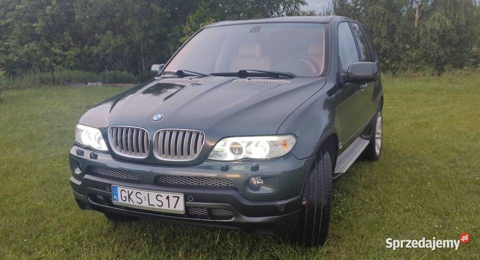 BMW X5 E53 bezwypadkowy 30 218 4x4 Kościerzyna