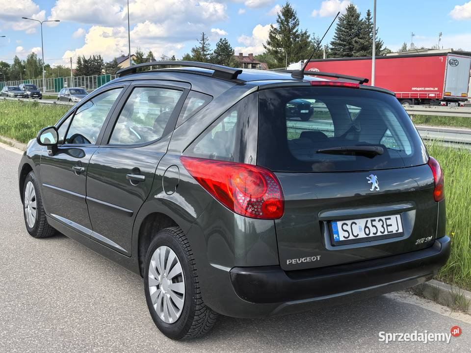 Peugeot 207BenzynaBezwypadkowyOrgLakierKlima Kielce