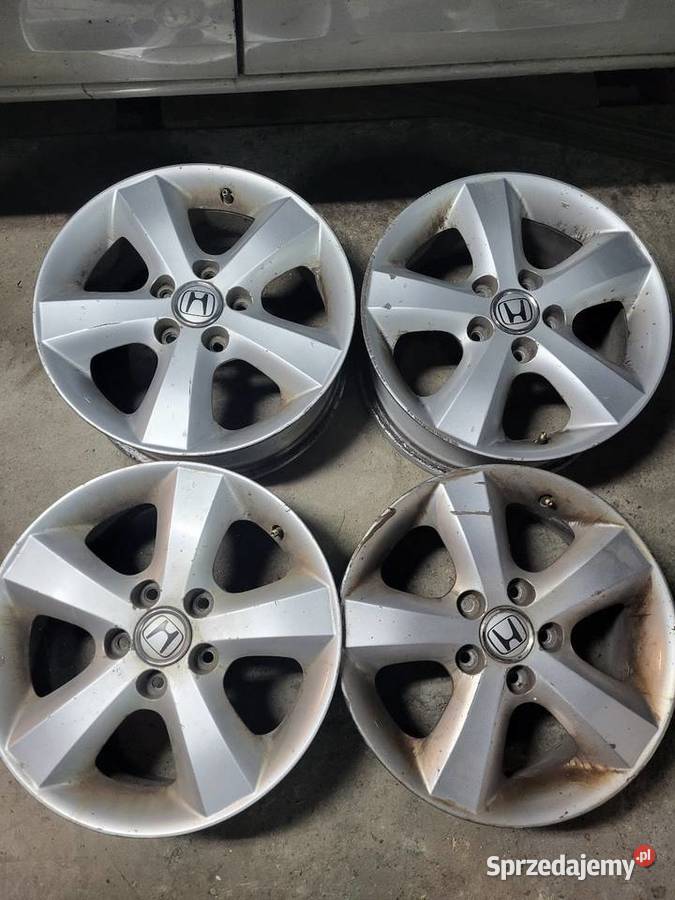 4x 16 5x1143 ET 55 65Jx16H2 641mm Alufelgi HONDA aluminiowe Pobiedziska