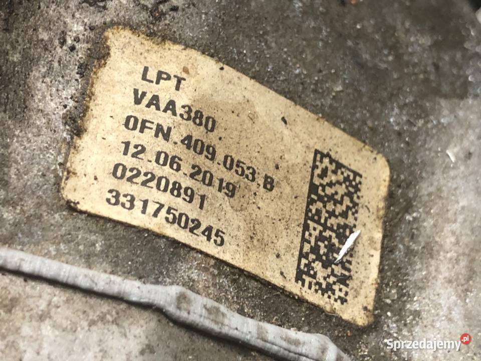 REDUKTOR SKRZYNI BIEGÓW SEAT LEON III 0FN409053B osobowe