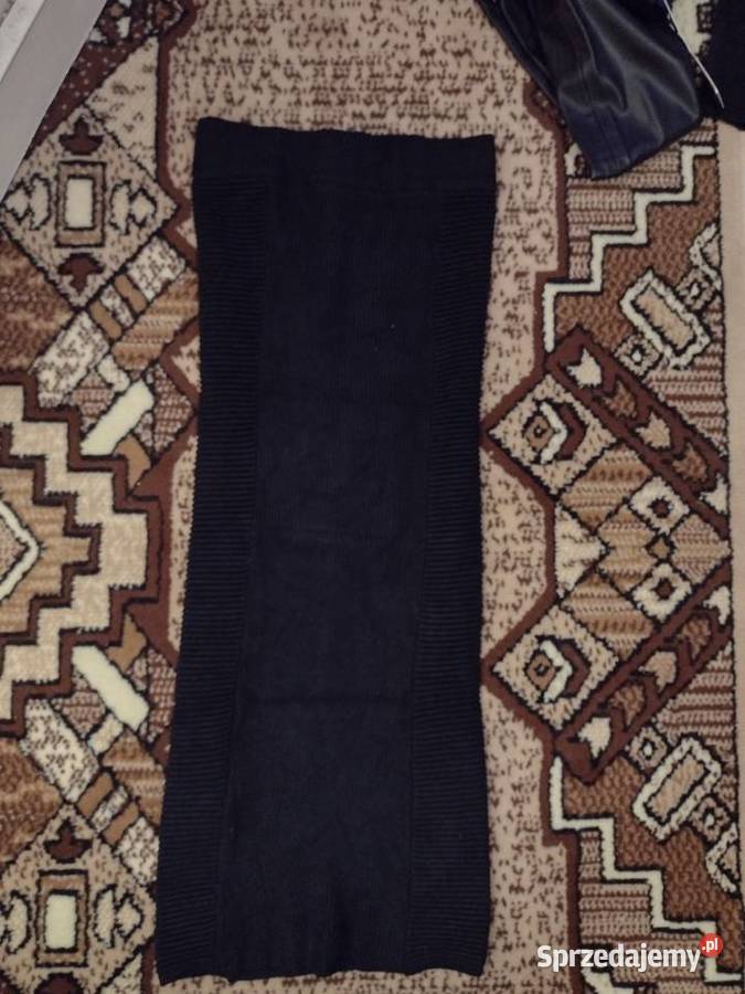 38M ZARA Czarna długa spódnica ołówkowa z małopolskie Kraków