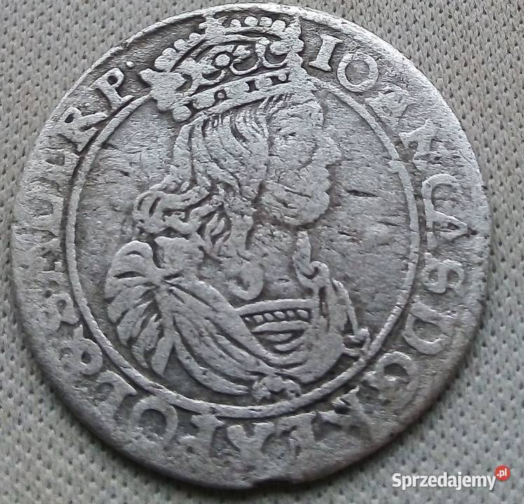 POLSKA6 GROSZY1662 r SREBRO AT JAN KAZIMIERZ Legionowo sprzedam