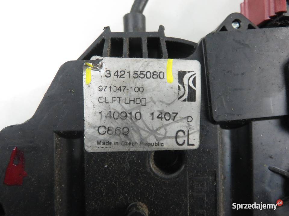 ZAMEK LEWY PRZEDNI CITROEN JUMPER II 1342155080