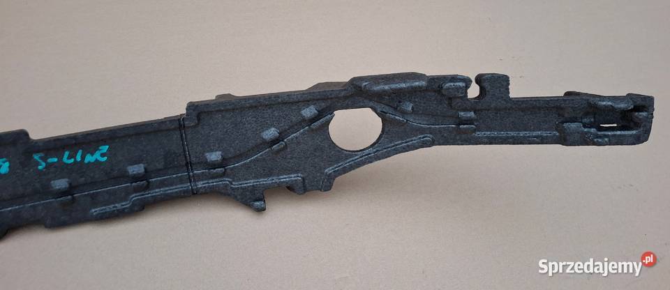 AUDI A6 C8 ABSORBER ZDERZAKA PRZÓD PIANKA POD Bieleń