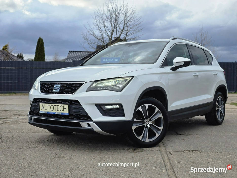 Seat Ateca slicznyzadbanyLedkamera garażowany Białogard