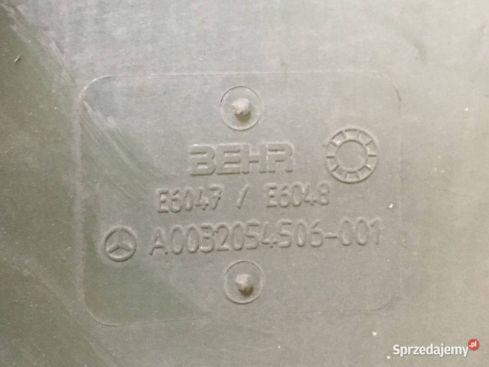 Wentylator Śmigło Actros 0032054506 BEHR E60478 Maszewo