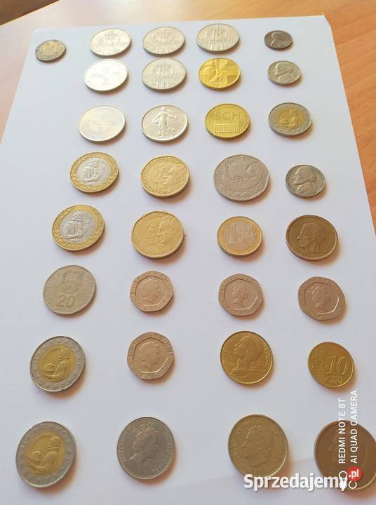 Zestaw ponad 250 monet kolekcjonerskich Szczecin