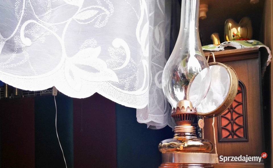 Stara lampa naftowa Olkusz