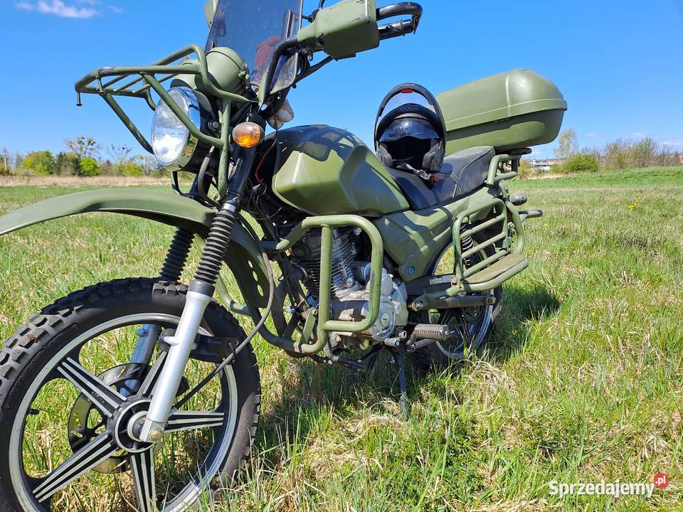 Motocykl Romet ADV 125 na kat B nieuszkodzony Wągrowiec