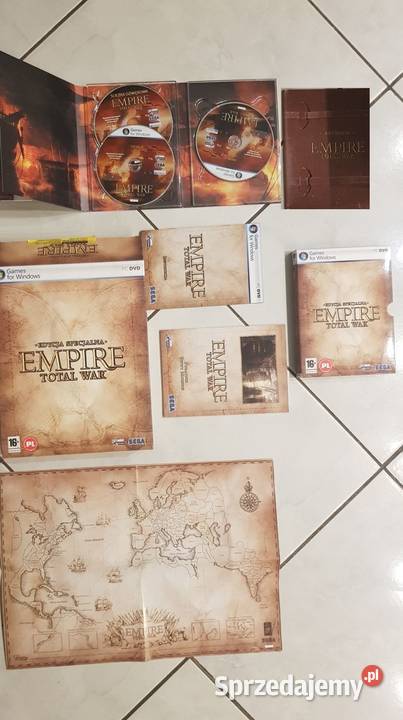 Empire total war wersja pudełkowa box edycja Kielce