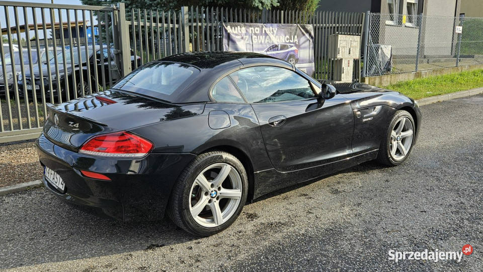 BMW Z4 BMW Z4 cabrio czarna na raty wynajem bez benzyna Kraków sprzedam