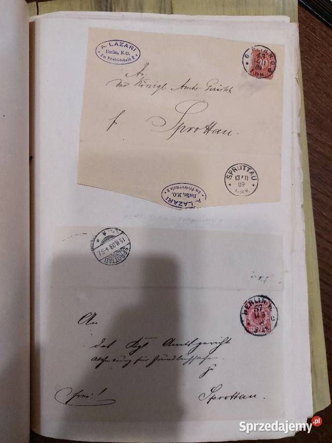 Koperty z terenów Zachodnich Filatelistyka Konin