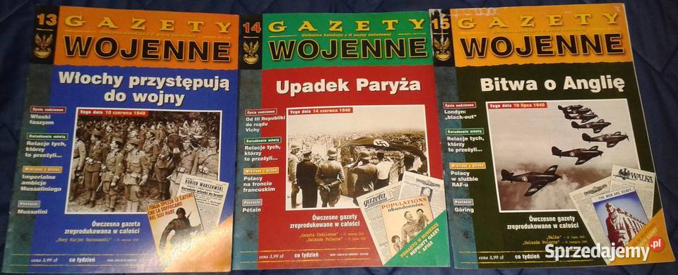 Gazety Wojenne 38 numerów lubelskie Chełm sprzedam
